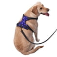 thumbnail image 2 of Fotbe Beautiful Purple Snowflakes Arnés para Perro con Estampado –Chaleco Ajustable Acolchado con Asa de Control para Perros Grandes-Medium, 2 of 6