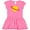 Raspberry with Polka Dots, variant on Inktastic Cute Saturn Gift Baby Girl Dress