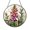 Acrylic 3.5 Inch, variant on Botanical Foxglove Stained Glass – Decorative Window Art