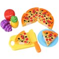 thumbnail image 3 of BQLZR Multicolor Kitchen Pretend Role Play Kitchen Fruit Vegetable Food Set of 24pcs, 3 of 5