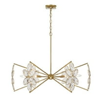 Savoy House - 1-4529-6-221 - Marbella 6-Light Chandelier in Gold Shimmer by Breegan Jane
