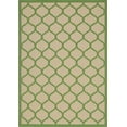 thumbnail image 3 of Unique Loom Moroccan Indoor/Outdoor Trellis Rug Beige and Green/Green 8' x 11' 4" Rectangle Geometric Contemporary Perfect For Patio Deck Garage Entryway, 3 of 7