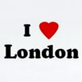 thumbnail image 2 of CafePress - I Love London Infant Bodysuit - Baby Light Bodysuit, Size Newborn - 24 Months, 2 of 4