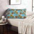 thumbnail image 6 of Honeii Sunflowers Decorative Throw Pillow Case - Elevate Your Couch, Sofa, or Bed with Stylish Home Decor, Perfect Gift Idea-16"x24", 6 of 6