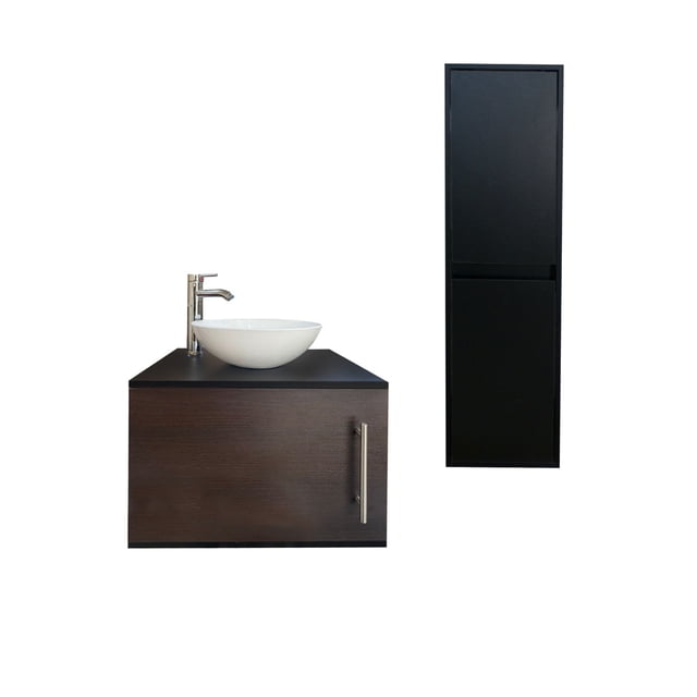 Combo de Gabinete para Baño con Ovalin y Monomando + Gabinete Organizador NARINEH