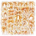 thumbnail image 1 of Paquete de pegatinas con lazo dorado champán, 54 unidades, elegante cinta de vinilo, 1 of 2