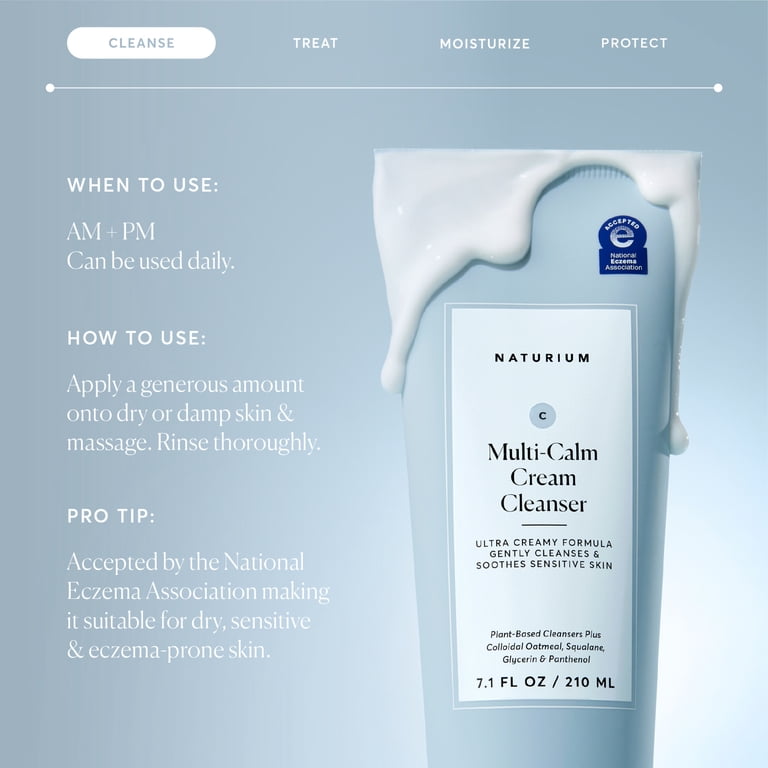 Naturium Multi Calm Cream Cleanser photo 5