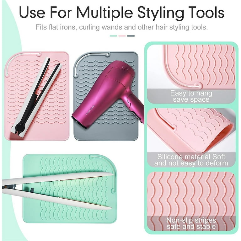 Heat Resistant Mat (Pink) -  - Professional Hair Tools
