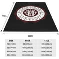 thumbnail image 5 of Eastern Kentucky University Blanket Large Luxury Fleece Soft Anti-Static Anti-Pilling Flannel Bed Blanket, 5 of 6