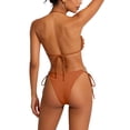 thumbnail image 5 of Halter Bikini Sets for Women 2-Piece Open Back Bathing Suit,Push Up Bra and Seamless Stretch Swimwear Bottom, 5 of 8