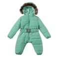 thumbnail image 2 of Infant Baby Boys Girls Winter Snowsuit Romper Hoodied Outwear Toddler Jumpsuit Warm Coat Jacket, 2 of 7