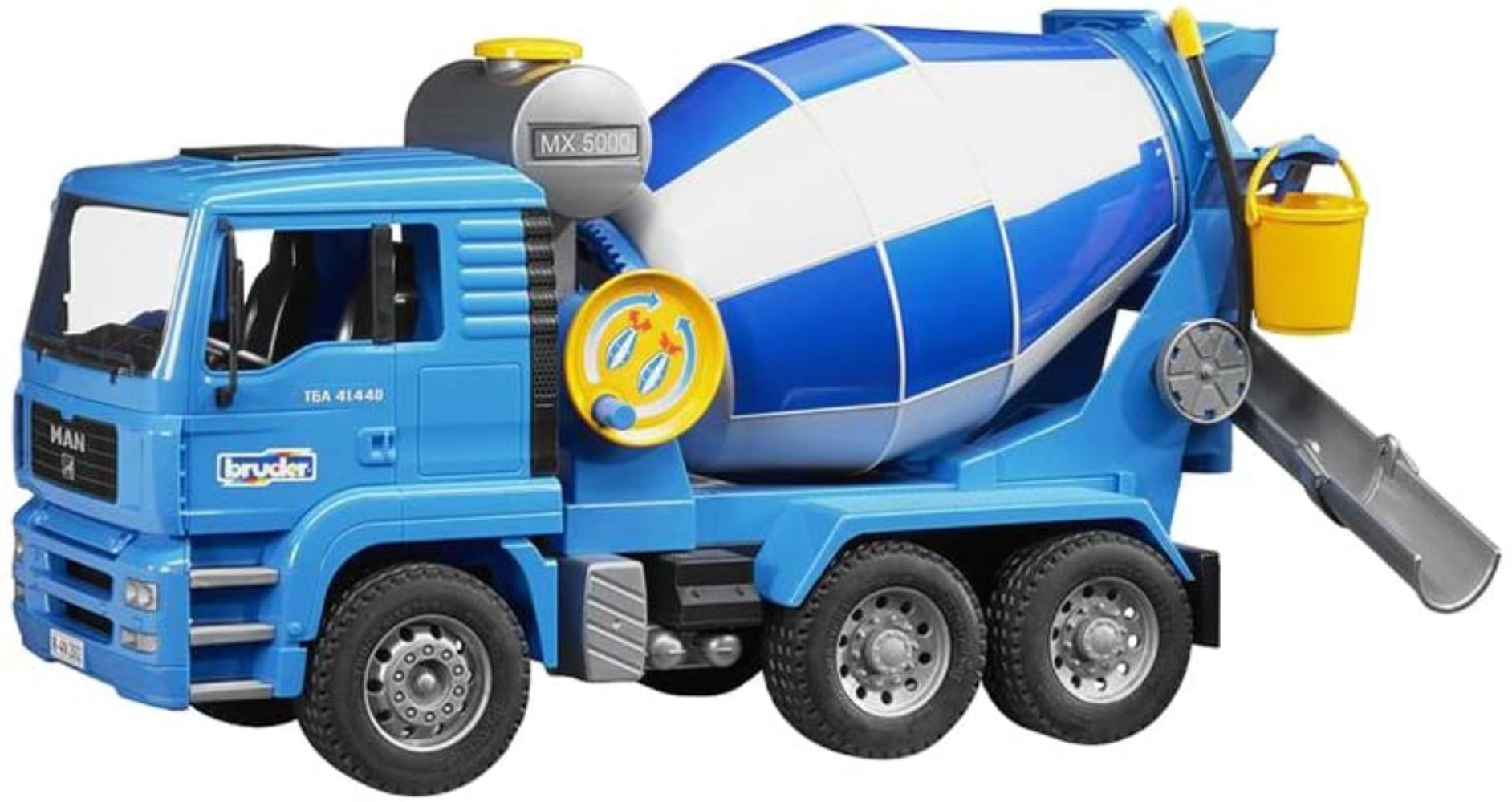 NEW Bruder 02814 Mack Granite Cement Mixer Truck Toy Construction Vehicle 