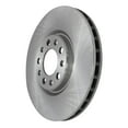 thumbnail image 6 of Detroit Axle - Front Brake Kit for 2014-2022 Jeep Cherokee [w/Single Piston Front Caliper], Disc Brake Rotors Ceramic Brakes Pads 2015 2016 2017 2018 2019 2020 2021 Replacement : 12.99" inch Rotors, 6 of 7