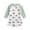 Green, variant on Djtdsds Baby Boys Turtle Print Half-Zip 3/4 Sleeve Rash Guard Swimsuit, UPF 50+ Sun Protection Swimwear Size:6-12 Months