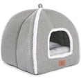thumbnail image 1 of Cama para gatos WINDRACING, casita cueva plegable con cojines lavables, 1 of 5