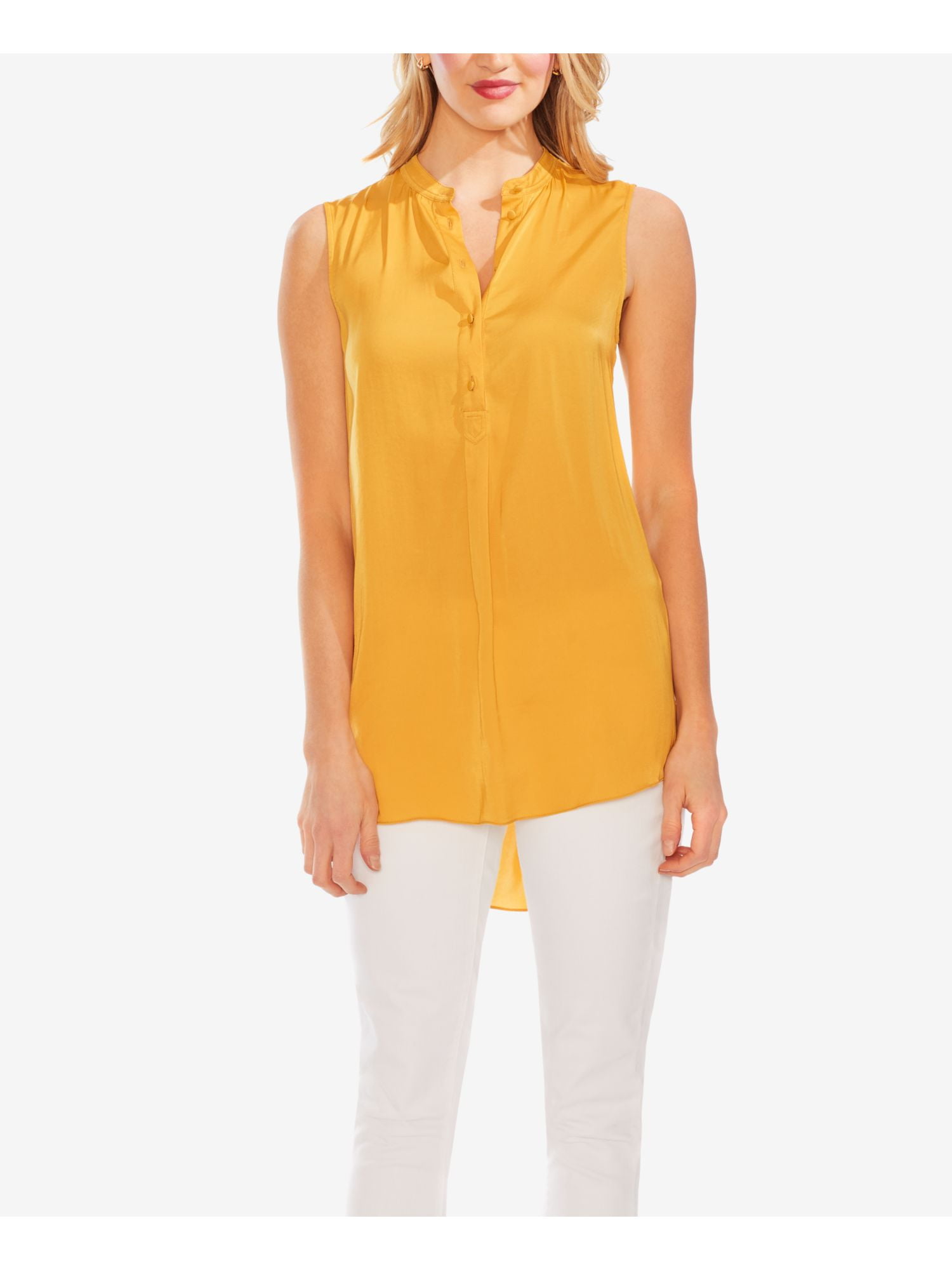 vince camuto yellow top