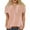 Beige, variant on T Shirts for Women Cute Casual Button Down Henley Plus Size Tops for Women with Pocket Short Sleeve Retro Stripped Print Blouses for Women V Neck Summer Summer Outfits for Women Green S
