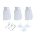 thumbnail image 1 of 3 Pack Dryer Vent Lint Catcher Bag,Indoor Outdoor Dryer lint Catcher Trap and Filter for Ventless Dryer Vent and Dust to Solve The Problem of Lint Dust, 1 of 5