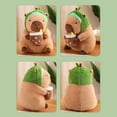 thumbnail image 2 of Muñeco Capibara Bsvklp 11 8 Nch Juguete Peluche Aguacate, 2 of 8
