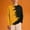 Yellow, variant on Boys Long Sleeve Shirt - Red Color Block Brushstroke Graphic Tee, Soft Stretchy Athletic Top for Kids, Play & Casual Wear 3-14 Years,Size 7-8 T