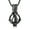 Black/Steel, variant on Hollow Urn Jewelry Anchor Urn Necklace Ashes Cremation Jewelry Memorial Keepsake Box Urn