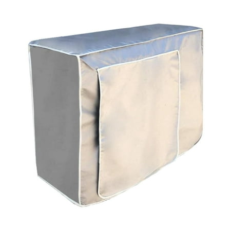 

Outside House Air Conditioner Cover Coated Outdoor AC Cover 3P