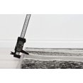 thumbnail image 3 of HR Geometric Stripes Area Rug 8x10 [7'.5" x 10'.5"] Contemporary Modern Black & Grey Carpet Comfy shed Free Stain Resistant, 3 of 9