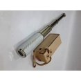 thumbnail image 4 of Nautical Chrome Finish White Leather Maritime Spyglass Telescope W/ Leather Case, 4 of 4