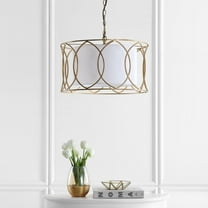 Safavieh Silas 21.5 In. Dia. Adjustable Pendant Lamp, Gold