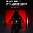 thumbnail image 2 of 2 uds guardamanos universales para motocicleta con luz LED guardamanos para motocicleta, 2 of 8