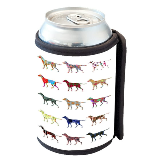KuzmarK Insulated Drink Can Cooler Hugger - English Pointer Dog