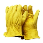 GROWTH TANK Industrial Gloves Sheepskin Driver Work Gloves Construction Gloves L Size L