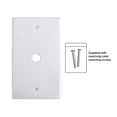 thumbnail image 7 of Steren White TV Wall Plate with 1-Hole - Modular Flush-Mount Design, 7 of 7