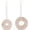 Travertine, variant on Radicaln Travertine Marble Taper Candle Holders Set of 2 Elegant Candlestick Holders for Table Decor, Living Room & Home Centerpieces, Perfect for Pillar Candles & Gifts