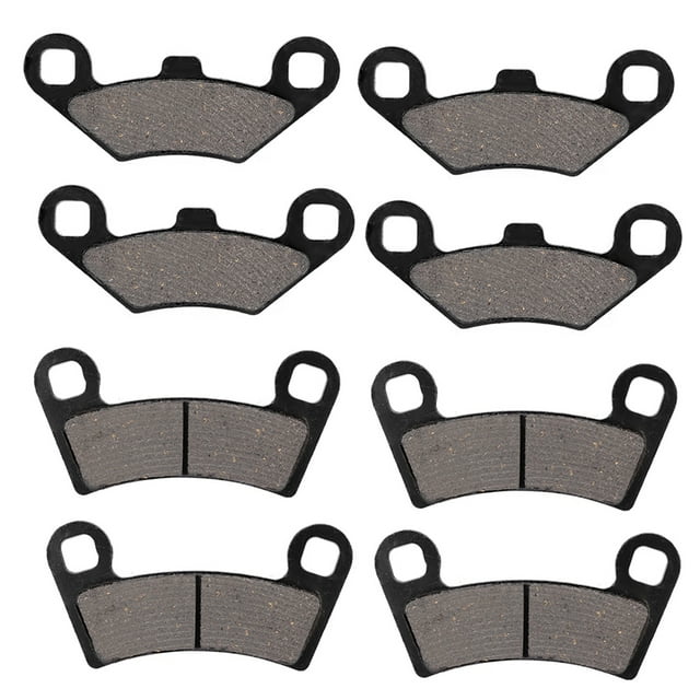 Disc Brake Pad, Hardness Front Rear Brake Shoes 8Pcs For Repair Replacement For RZR