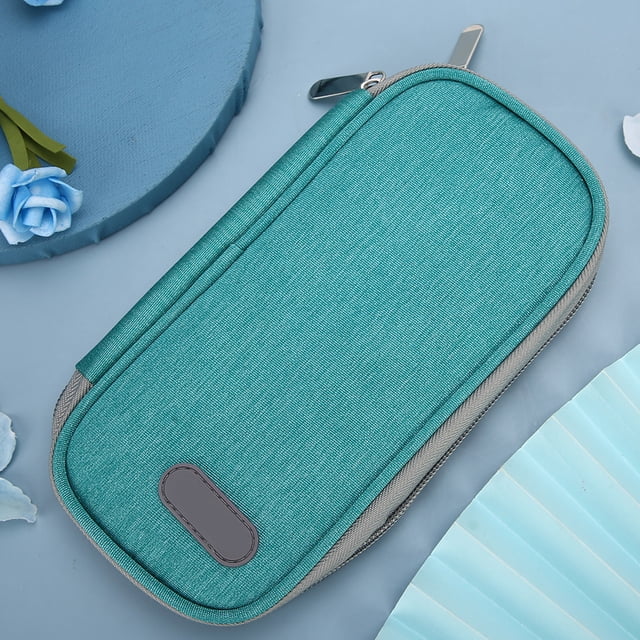Estuche de Vije para insulina, Bolsa Portátil para Almacenamiento en frío de insulina, Estuche de Vije para refrigerador de insulina, Bolsa refrigerada para medicamentos para para