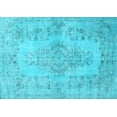 thumbnail image 1 of Ahgly Company Indoor Rectangle Persian Light Blue Traditional Area Rugs, 5' x 8', 1 of 4