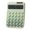 Green, variant on ANXPTIME Modern 12Digit Display Calculator Solar Battery Powered Mathematical Tool