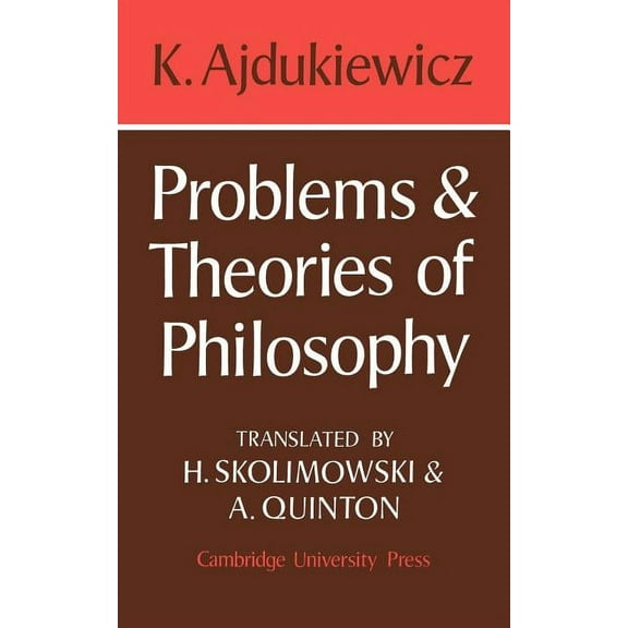 Problems and Theories of Philosophy, (Paperback)