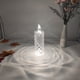 thumbnail image 5 of Lámpara Luz de vela electrónica LED Cena de boda Fiesta de cristal sin llama (A) JShteea Para estrenar, 5 of 8