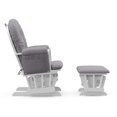 thumbnail image 4 of Pemberly Row Glider with Ottoman Set in White and Gray Swirl Cushion, 4 of 7