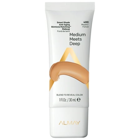 Almay smart shade anti-aging makeup medium meets deep