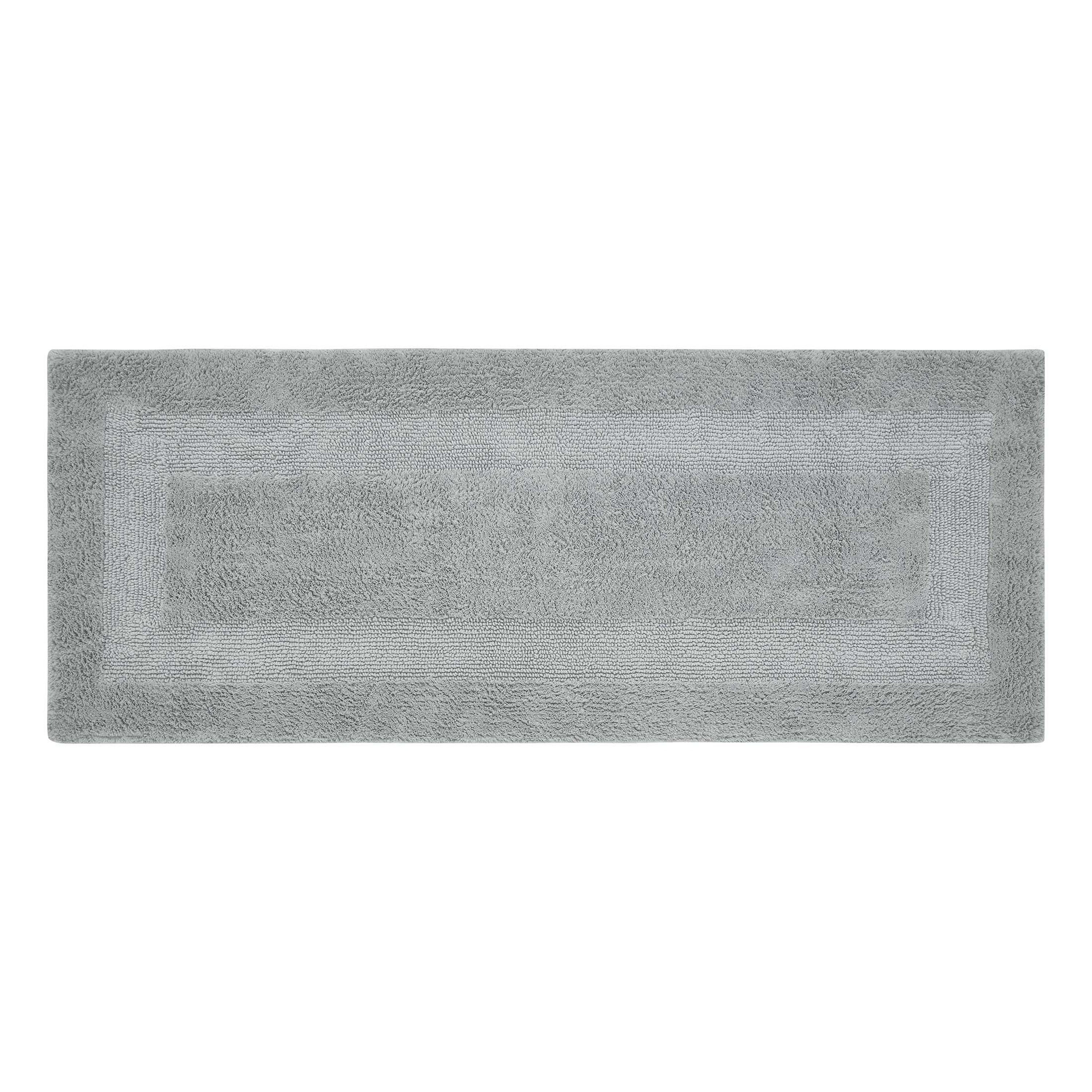 VCNY Home Jessica High Rise Ring Spun Cotton Reversible Bath Runner, 24" x 60"