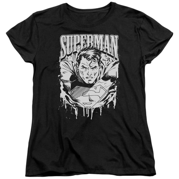 Superman - Super Metal - Women's Short Sleeve Shirt - Small