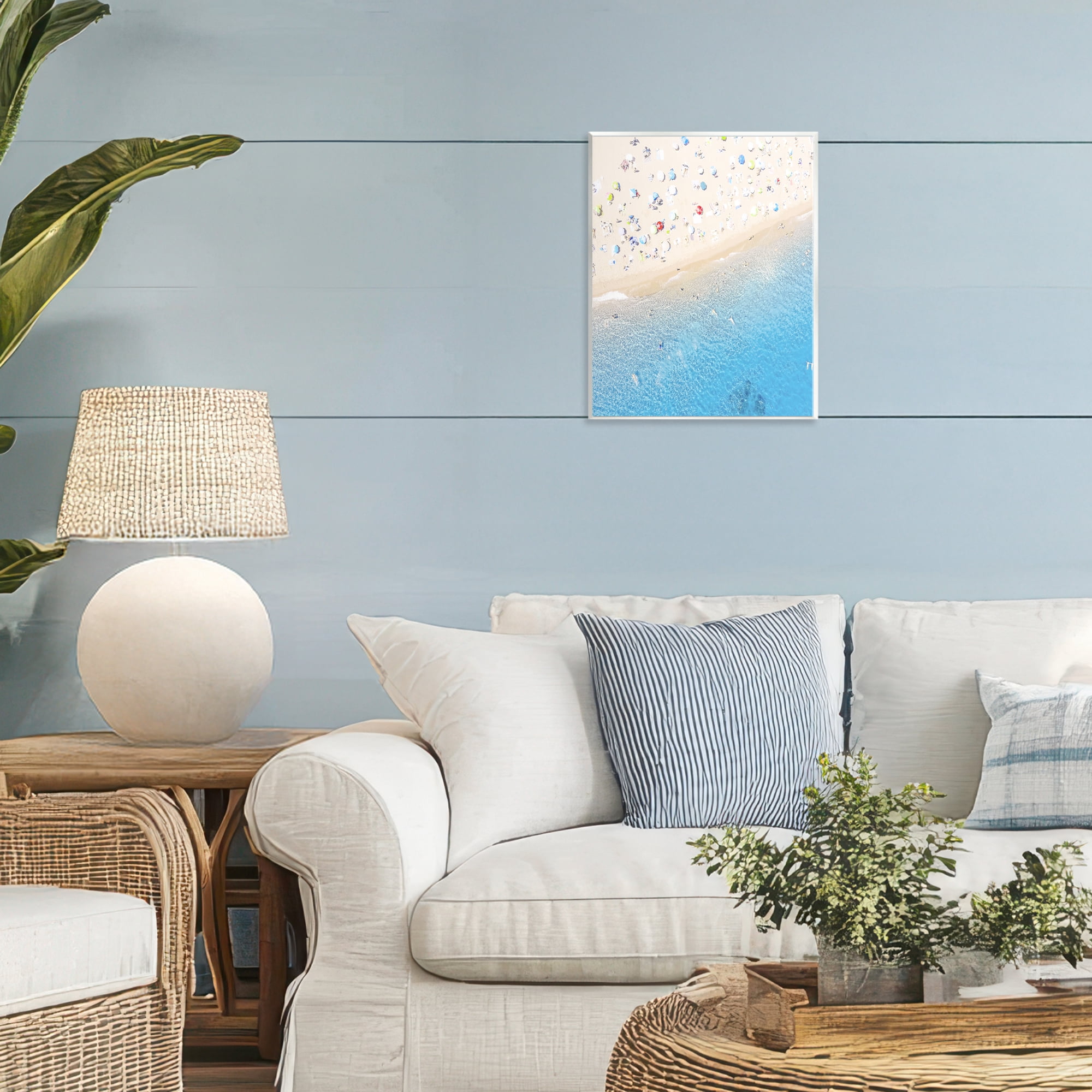 Stupell Industries Happy Beach in Summer Wall Plaque Art, design by Leah Straatsma