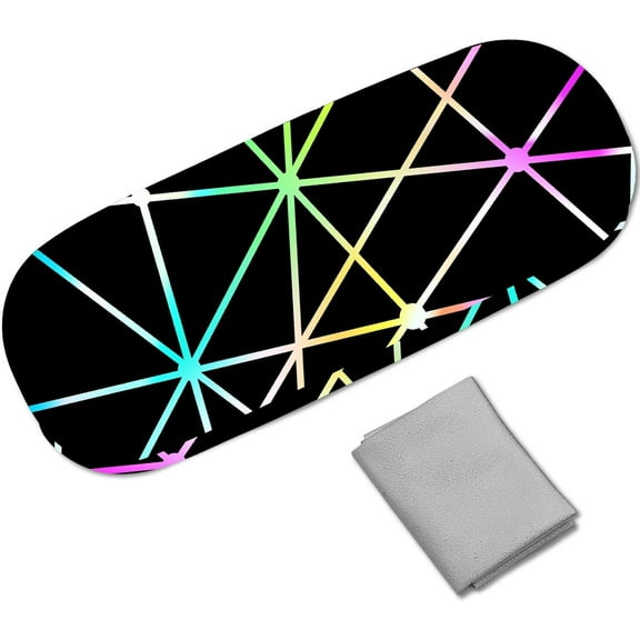 Glasses Case Hard Shell Leather Sunglasses Case Eyeglass Cases Holder Portable Spectacle Storage Pouch Clamshell Protective Cover Gift