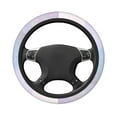thumbnail image 3 of Disketp Rainbow Unicorn Party Elastic Microfiber Steering Wheel Cover for Truck,SUV,Cars,Universal 15 inch,Anti-Slip, 3 of 8