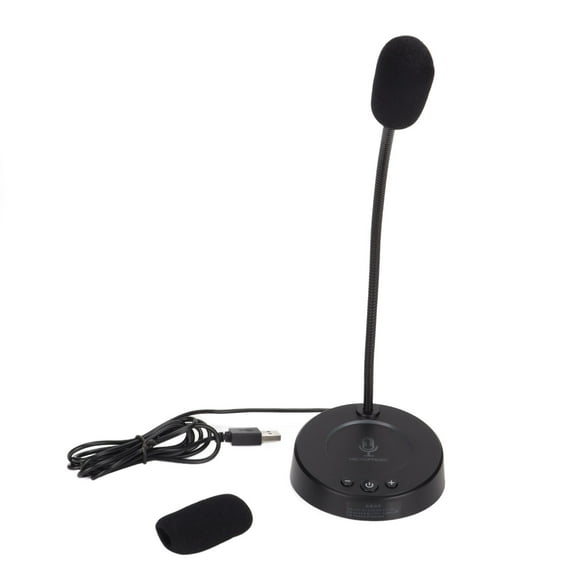 Computer PC Microphone, Desktop Microphone Quickly Filter Noise For Office