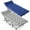 Blue and Gray, variant on Furnibear 2 Pack Camping Cot with Mattress, Heavy Duty Folding Cot Bed for Adults, Portable Sleeping Cot for Camping Travel Outdoor Tent and Home Guest, Blue and Gray