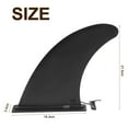 thumbnail image 7 of Surfboard SUP Fin Black Removable Universal SUP Fin Plastic Paddle board Fin SUP, 7 of 7
